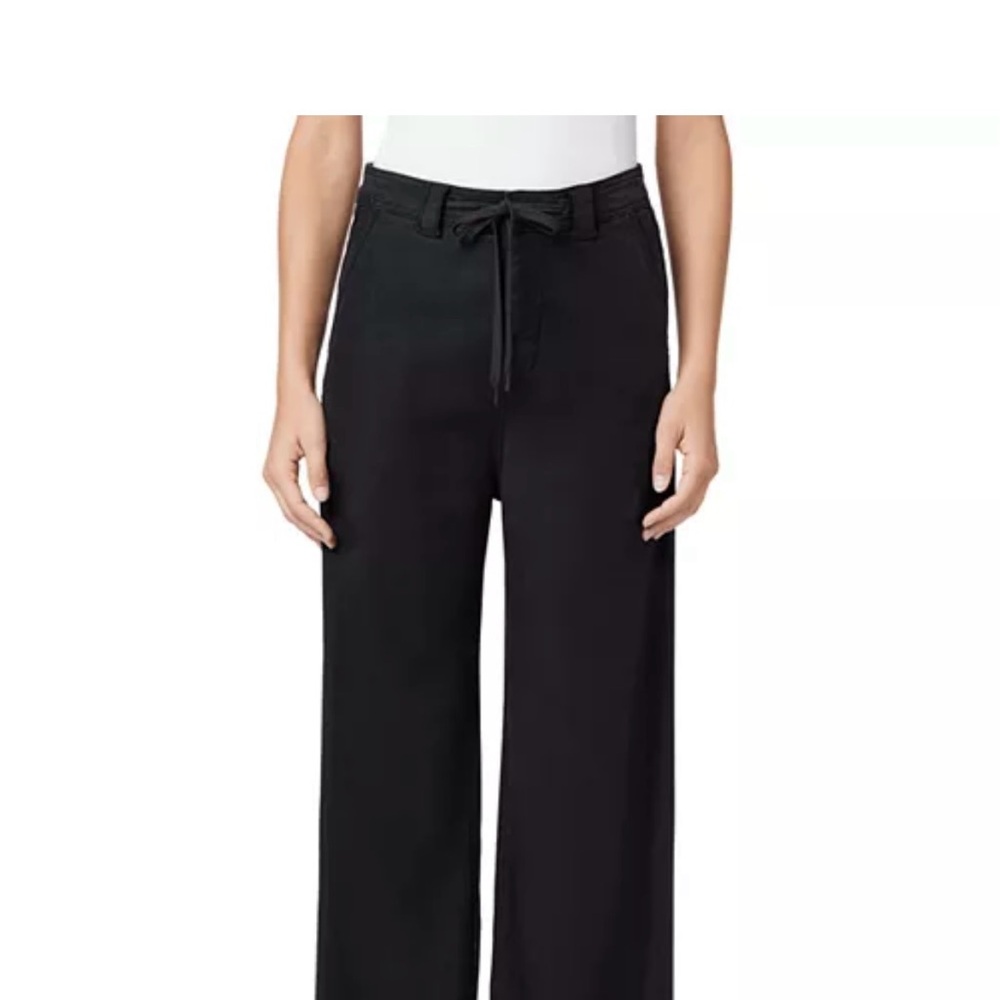 Hudson Drawstring Wide Leg Trousers